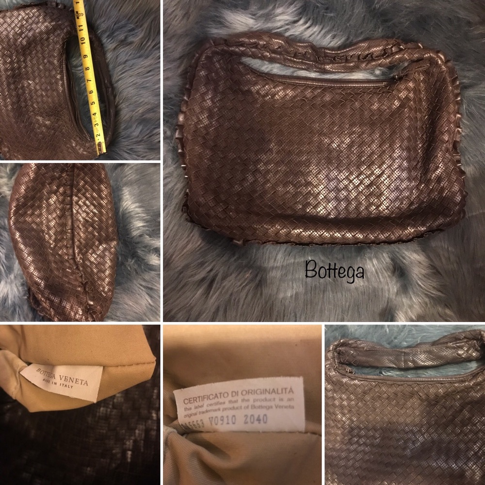 EUC Brown Leather Bottega Veneta